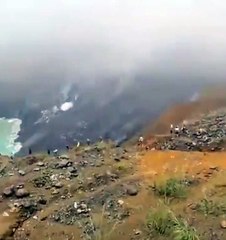 Un glissement de terrain fait disparaitre un lac en montagne