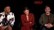 Smile Movie Kyle Gallner, Sosie Bacon, and Jessie T. Usher Interview Part 1
