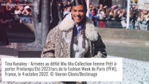 Fashion Week : Thylane Blondeau canon en short riquiqui, Tina Kunakey dégaine le look python