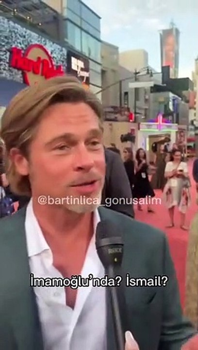Brad Pitt'e şive dublajı sosyal medyada gündem oldu