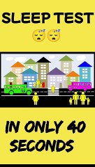 SLEEP TEST |  IN 40 SECONDS| TAKE SLEEP TEST