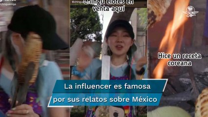 La influencer Chingu Amiga emprende con puesto de elotes