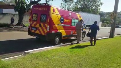 Motociclista fica ferido após bater em Mercedes no Parque São Paulo