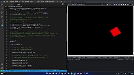 ThreeJS Hindi Tutorials for Beginners - 06 - Lights, Camera, Action