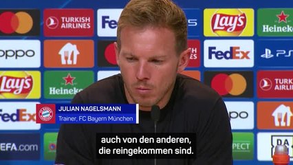 Video herunterladen: Nagelsmann sehr zufrieden mit Gnabry und Goretzka