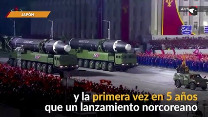 Alertaron a los ciudadanos por misiles que lanzó Corea del Norte