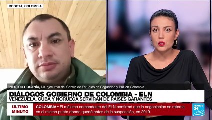 Néstor Rosanía: "El ELN sabe que es estretégico llegar a un acuerdo con el Gobierno de Petro"
