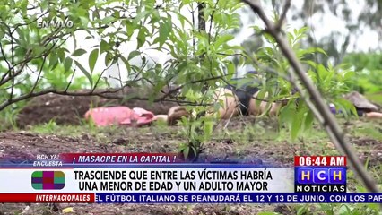 Le quitan la vida a cuatro personas en la capital hondureña