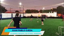 3 Miradas: Juan Pablo Ojeda, Academia infantil de fútbol femenino