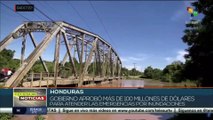 Gobierno hondureño toma medidas para prevenir más desastres por situación climatológica