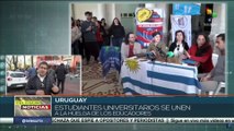 Uruguay: Educadores y estudiantes inician huelga general en reclamo a mayor presupuesto