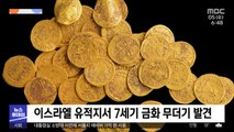 [이 시각 세계] 이스라엘 유적지서 7세기 금화 무더기 발견
