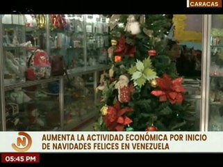 Pueblo caraqueño afirma que la navidad 2022 será mejor por el crecimiento económico en el país