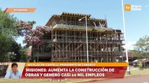 Misiones: aumenta la construcción de obras y generó casi 10 mil empleos