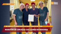 Sala cinco  Maratón de cirugías cocleares en Misiones