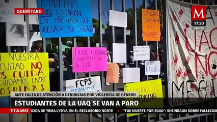 UAQ se va a paro ante falta de atención a denuncias por violencia de género