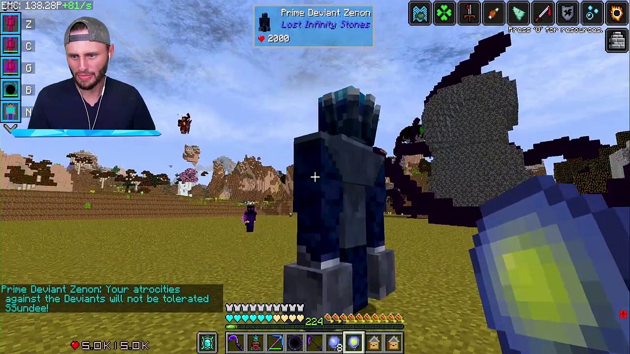 SSUNDEE How To Craft an Unbreakable Force Field in Minecraft (Insane Craft)