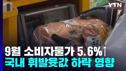 물가 오름세 두 달 연속 꺾였지만...'더 뛸까' 불안 여전 / YTN