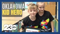 Oklahoma boy honored for using the Heimlich Maneuver to save a choking classmate’s life