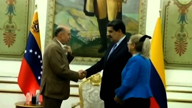 Canciller Leyva se reunió con Maduro