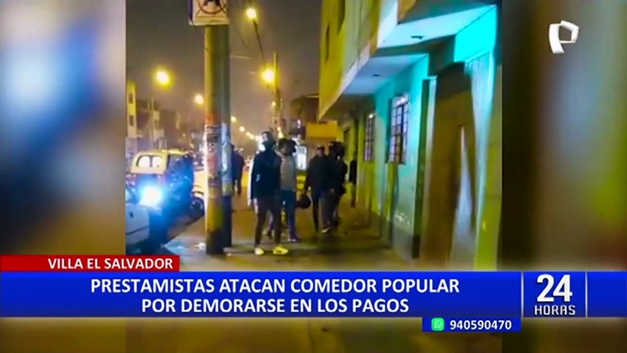 VES: denuncian que prestamistas destrozaron comedor popular por no pagar deuda