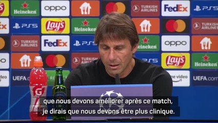 Groupe D - Conte : "Nous méritions beaucoup plus"