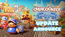 Overcooked! All You Can Eat | World Food Festival Update Announcement Trailer