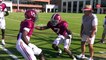 Alabama football practice footage:  Oct.  4,  2022