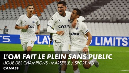 L'OM fait le plein sans public - Ligue des Champions Marseille / Sporting