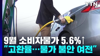 물가 오름세 두 달 연속 꺾였지만...'더 뛸까' 불안 여전 / YTN
