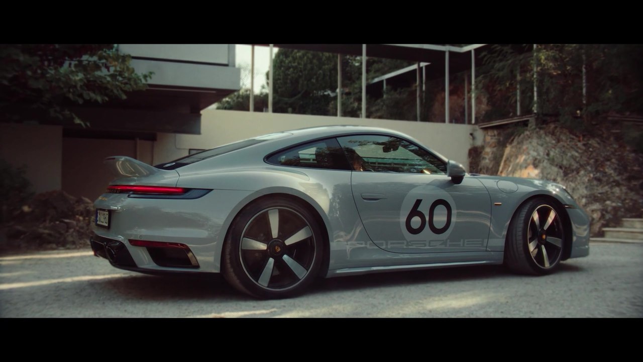 The new Porsche 911 Sport Classic Trailer