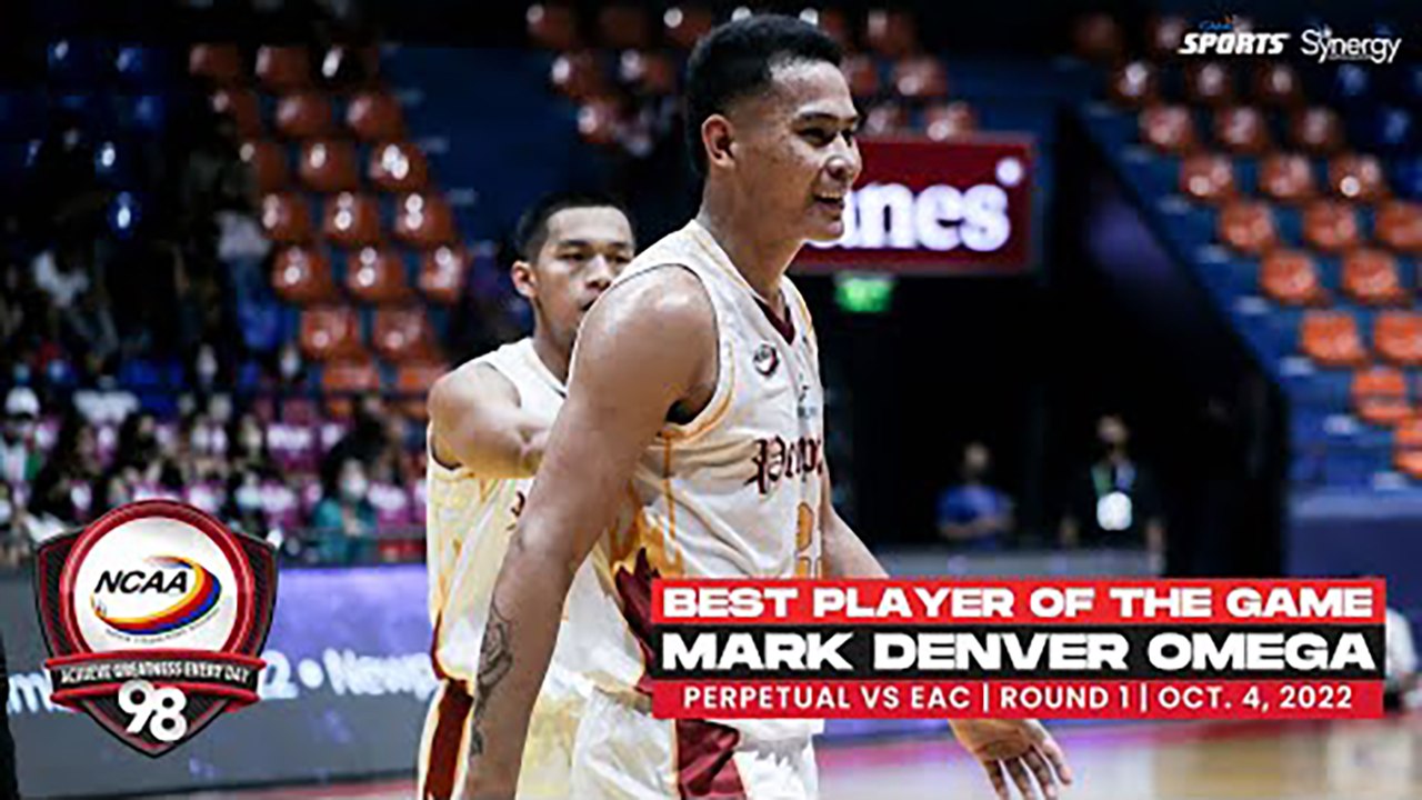 NCAA Season 98 | Best Player: Mark Denver Omega (Perpetual vs EAC)