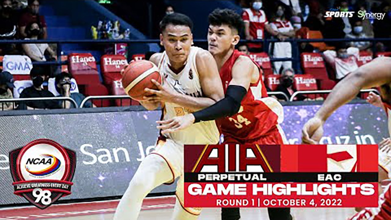NCAA Season 98 | Game Highlights: Perpetual vs EAC | Men's Basketball Tournament Round 1