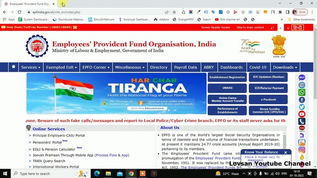 Claim Online EPF PF Withdrawal fund from EPF UAN Online Portal _ PF amount Withdraw with UAN Portal