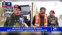 El Agustino: recuperan camión robado que transportaba mineral aurífero