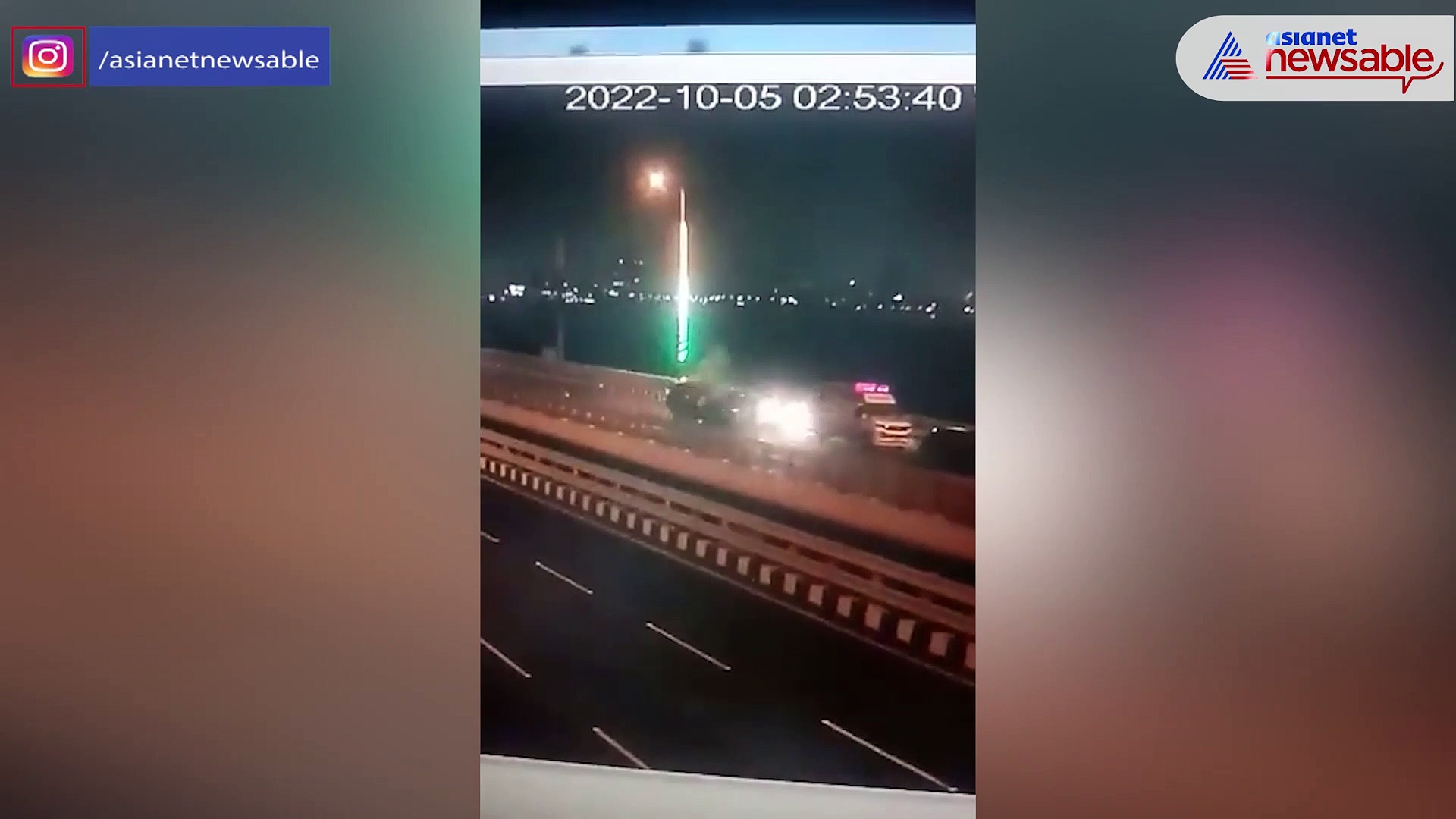 On CCTV: Horrific crash on Mumbai's Bandra-Worli Sea Link