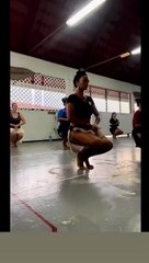 Dancing girls of Belly steps