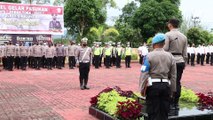 Kapolres Simalungun Pimpin Apel Gelar Pasukan Operasi Zebra Toba 2022