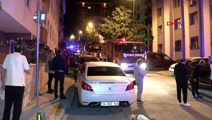 Küçükçekmece'de yangın paniği: 4 kişi hastaneye kaldırıldı