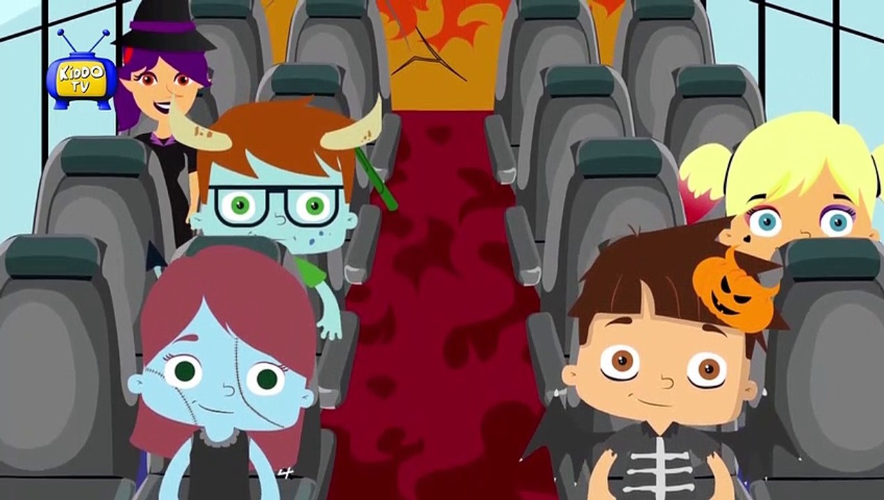 Nursery Rhymes Wheels on the Bus Halloween Theme Sherlock and W2SN