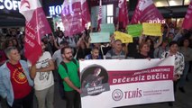 İzmir'de Onur Şener cinayeti protestosu