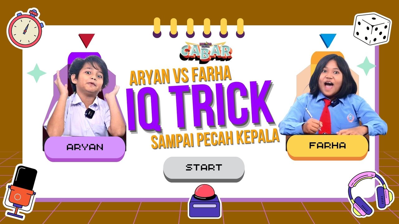 Kali Ini Kita Cabar Aryan Dan Farha Pulak Untuk Jawab Soalan Peperiksaan! | BK Cabar | BINTANG KECIL