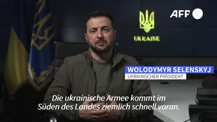 Selenskyj: "Dutzende weitere Ortschaften befreit"