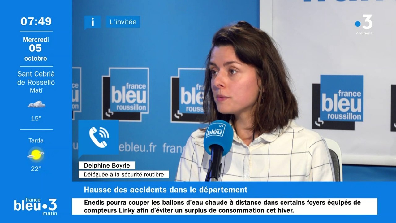 Mortalité sur les routes des Pyrénées-Orientales : le portable dangereux aussi pour les piétons