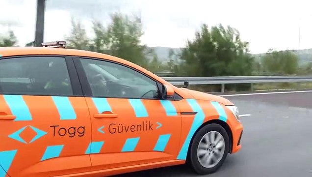 Yerli otomobil TOGG yola çıktı! İşte ilk görüntüler!