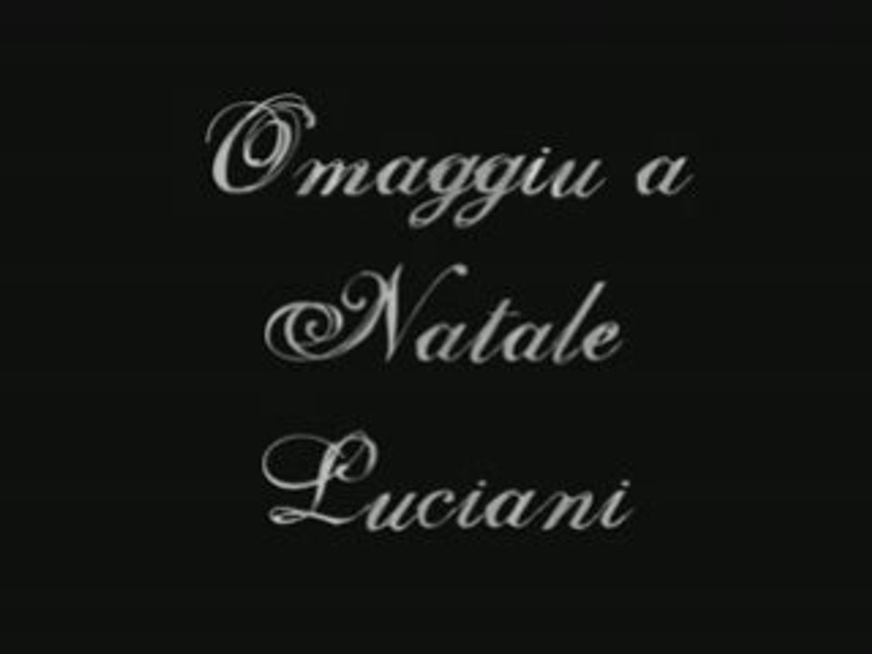Allegria-omaggiu a Natale Luciani