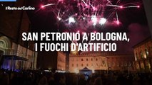 San Petronio a Bologna, i fuochi d'artificio