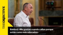 Baldoví: «Me gustan cuando callan porque  están como más educados»