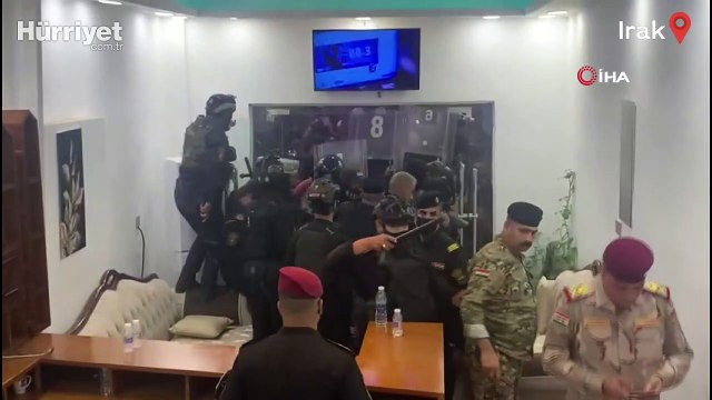 Bağdat'ta Sadr destekçileri TV kanalını bastı