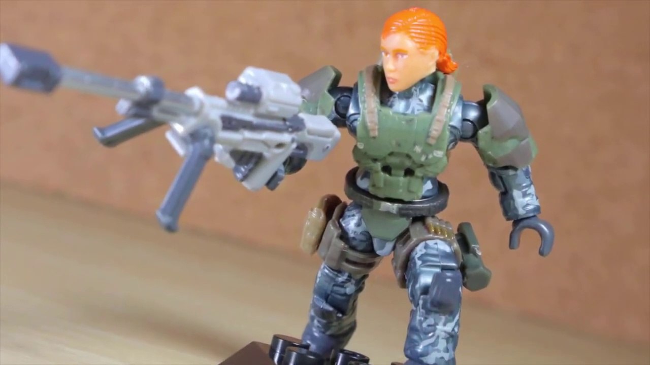  Mega Construx HALO Heroes Series #12: Marine Sniper || DOOM Construx Review